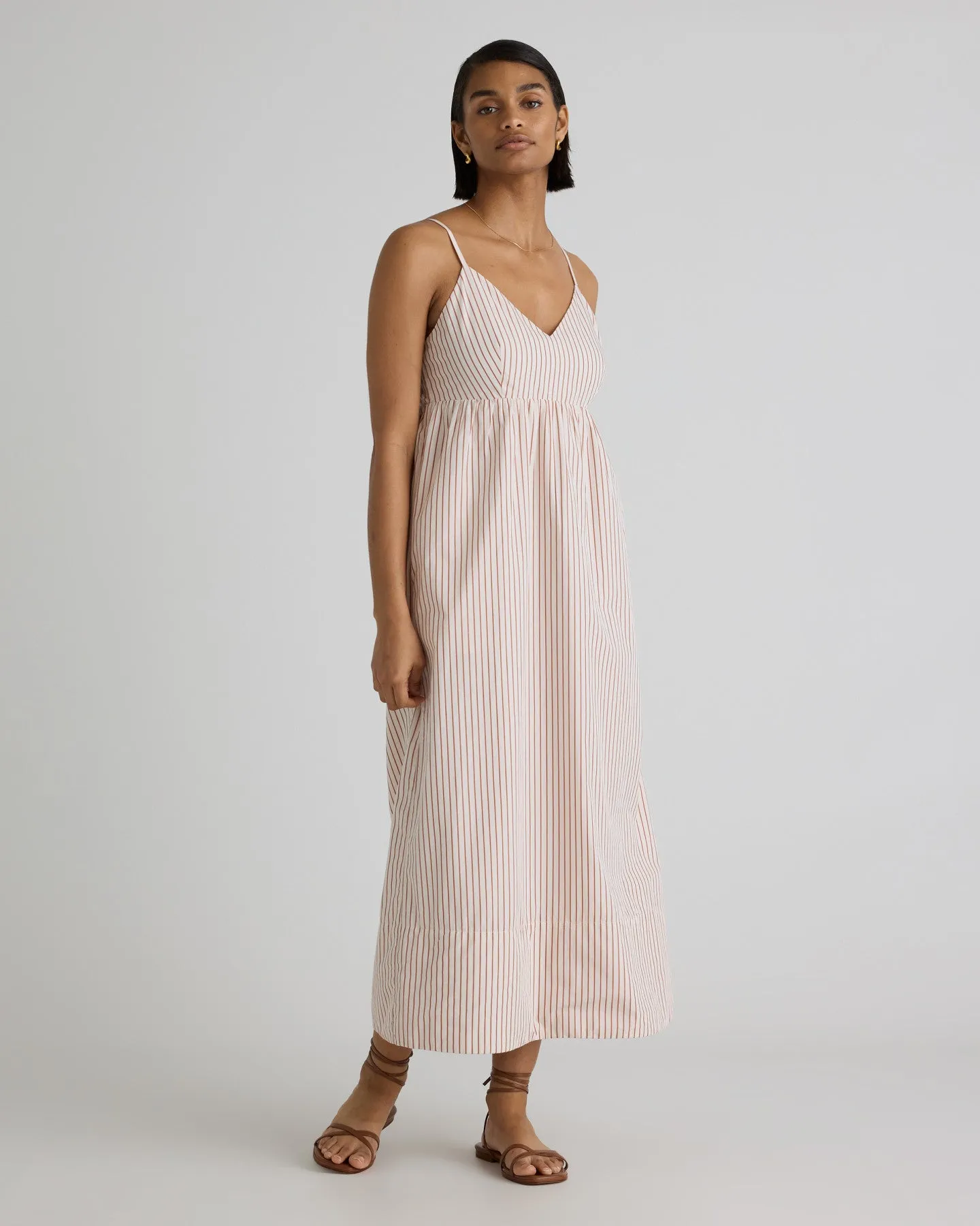 100% Organic Cotton Sleeveless Maxi Dress