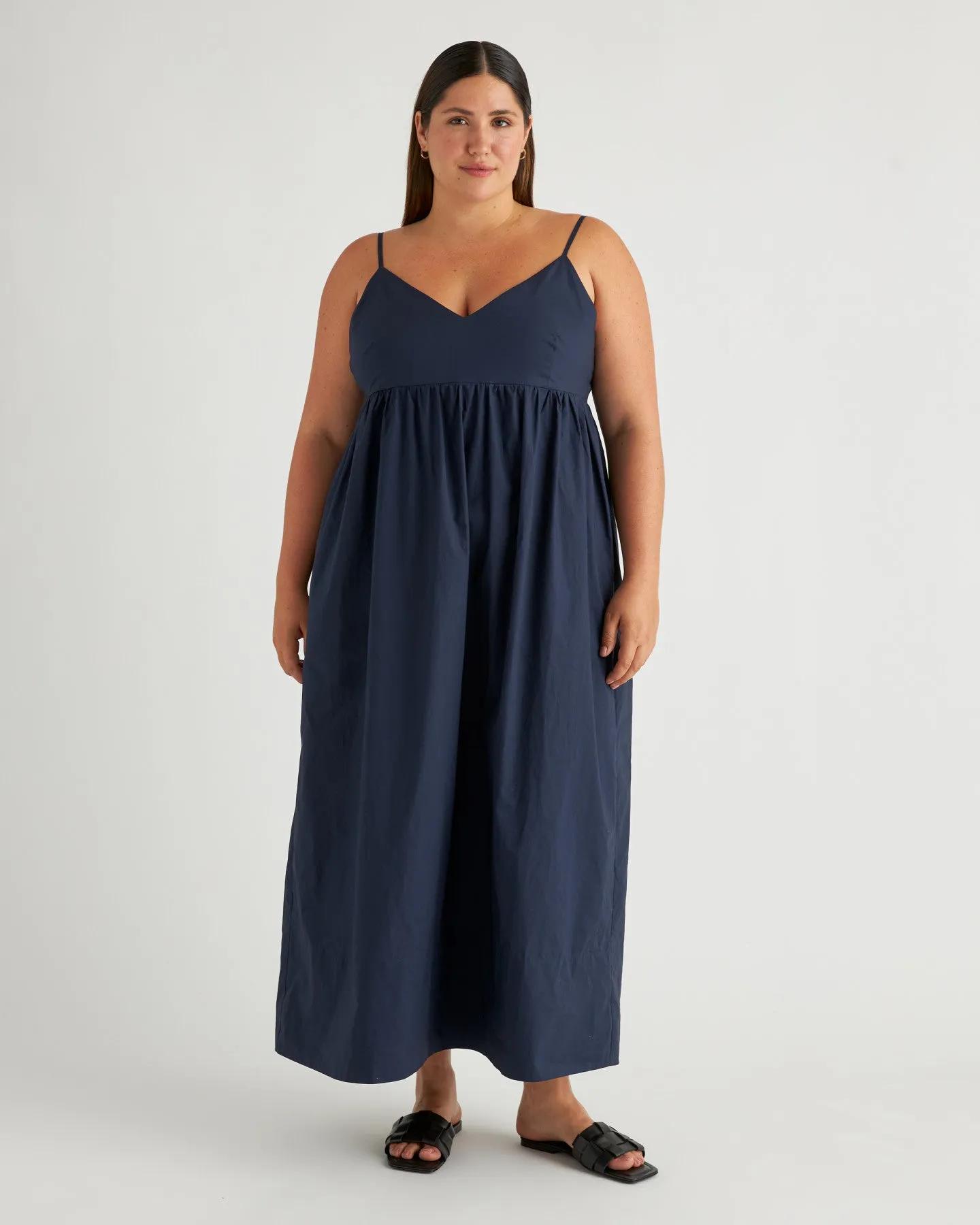 100% Organic Cotton Sleeveless Maxi Dress