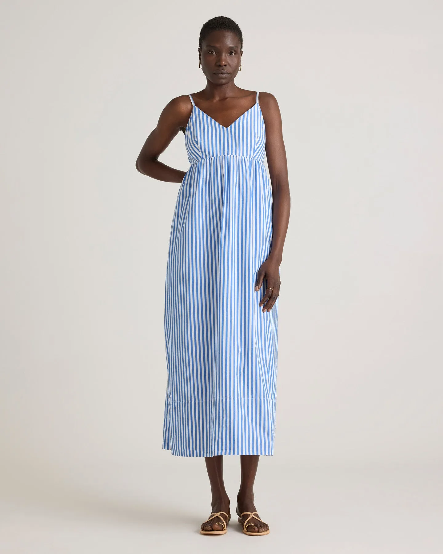 100% Organic Cotton Sleeveless Maxi Dress