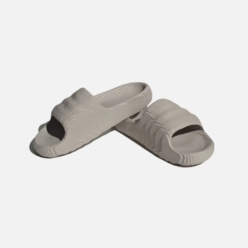 Adidas Island Club Adilette 22 Slides -Light Brown/Light Brown/Core Black