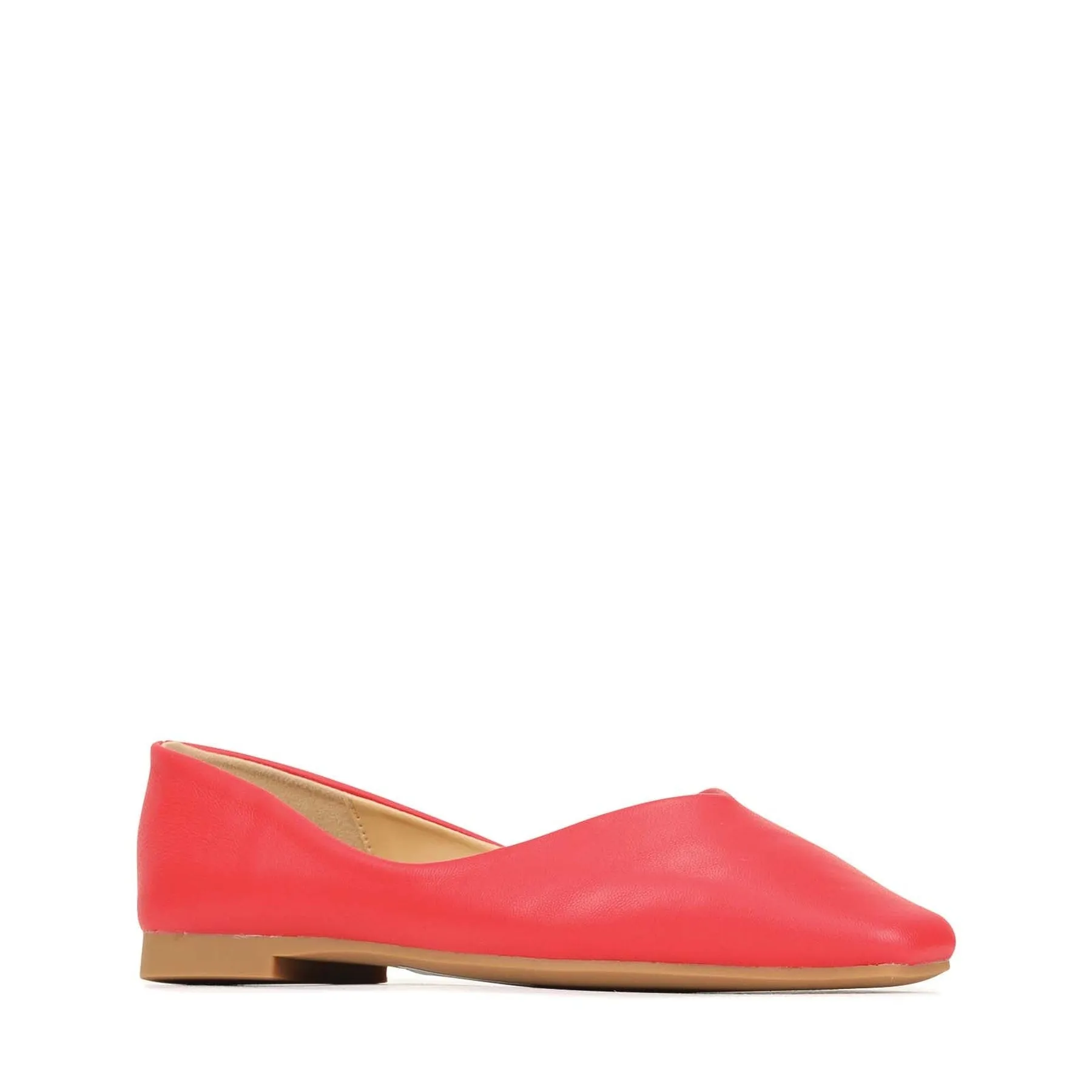 ADRIANA LEATHER BALLET FLATS