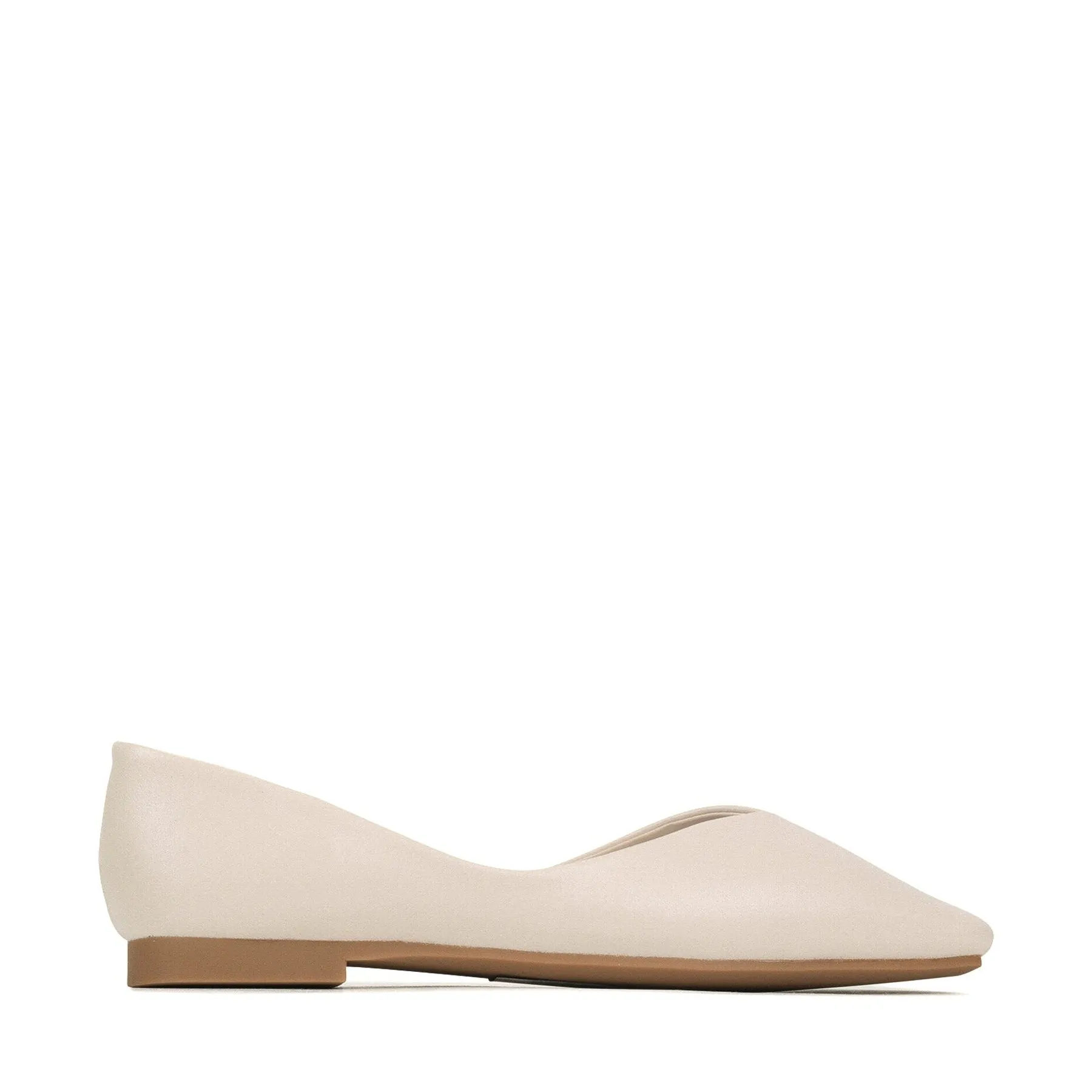 ADRIANA LEATHER BALLET FLATS