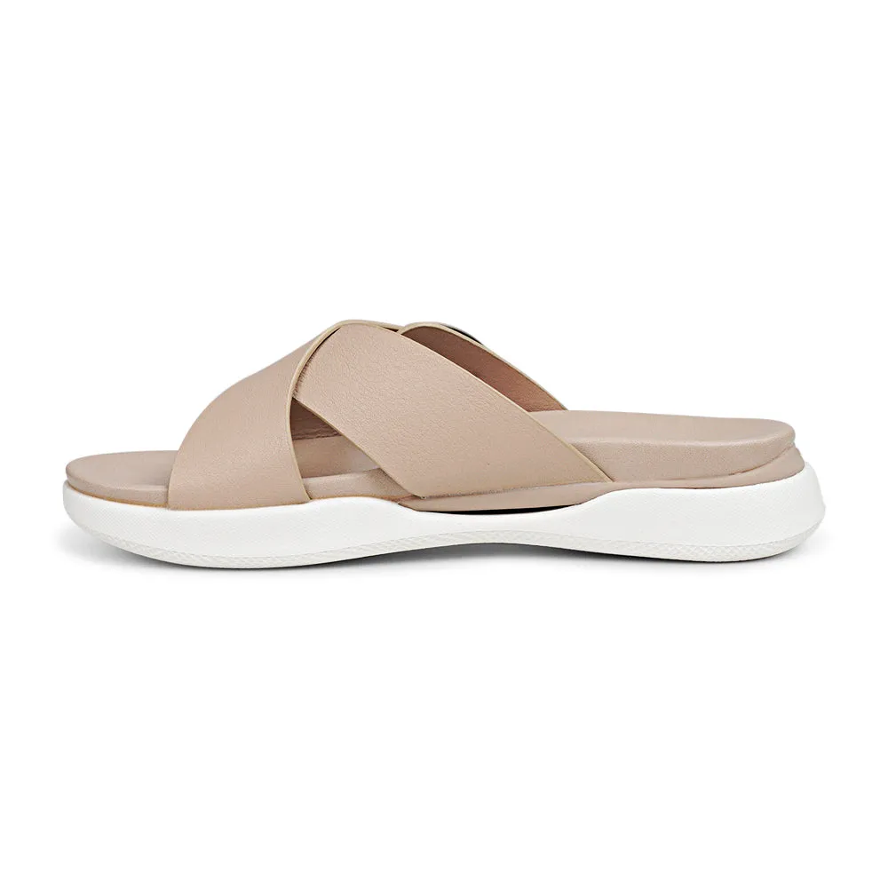 Bata Comfit ARTEMIDE Slip-On Flat Sandal for Women