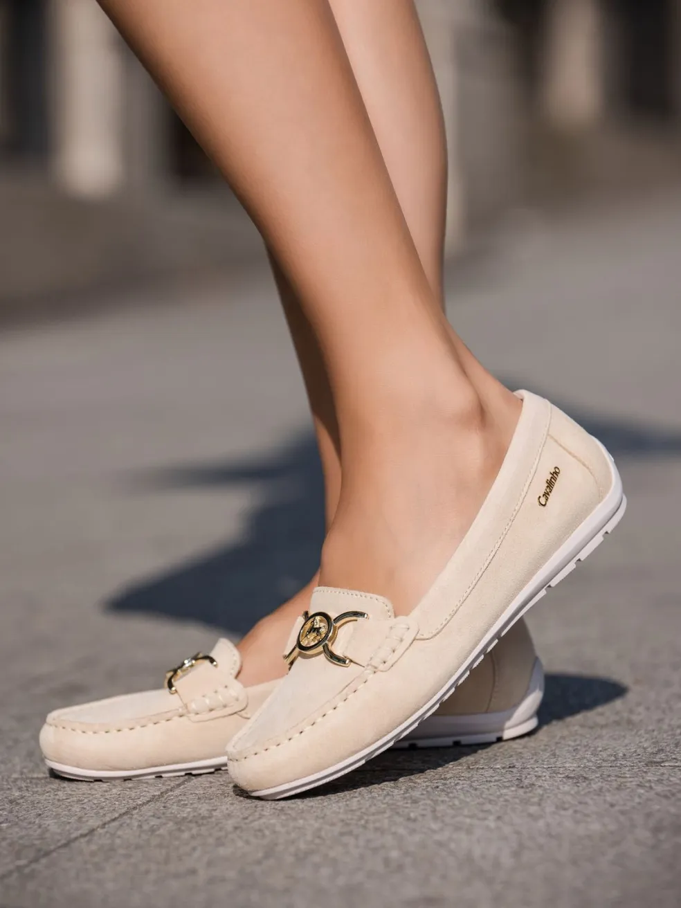 Belle Suede Loafers