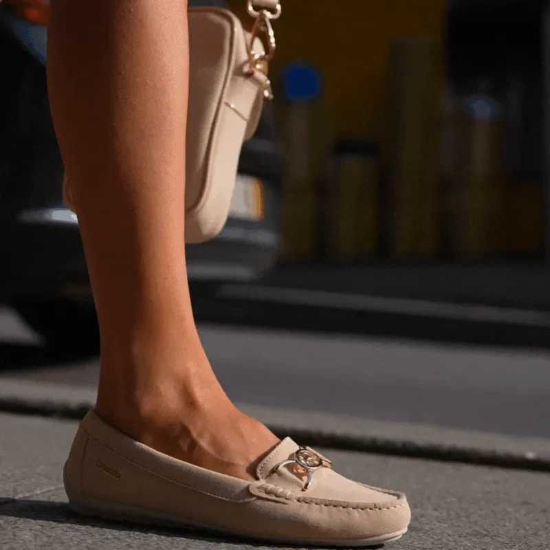 Belle Suede Loafers