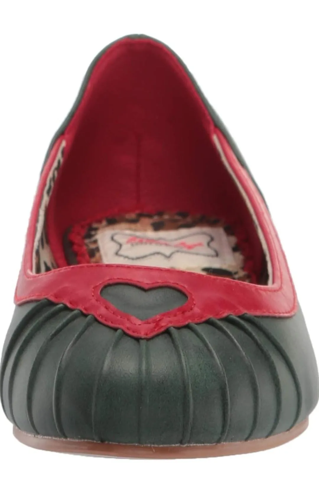 Bettie Page Frances Ballet Flats