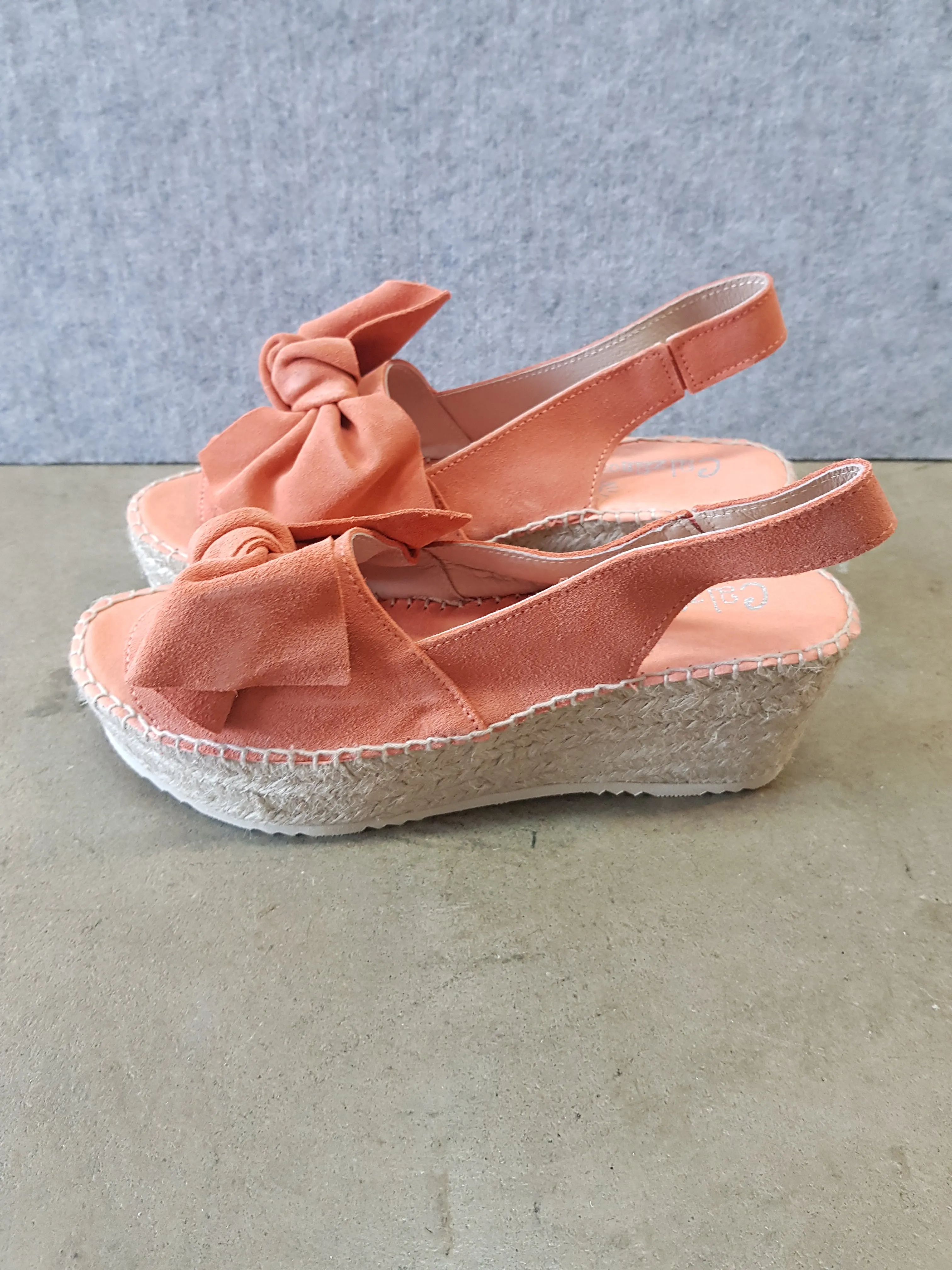 CALZANOR 1926 POMELO - Coral Suede