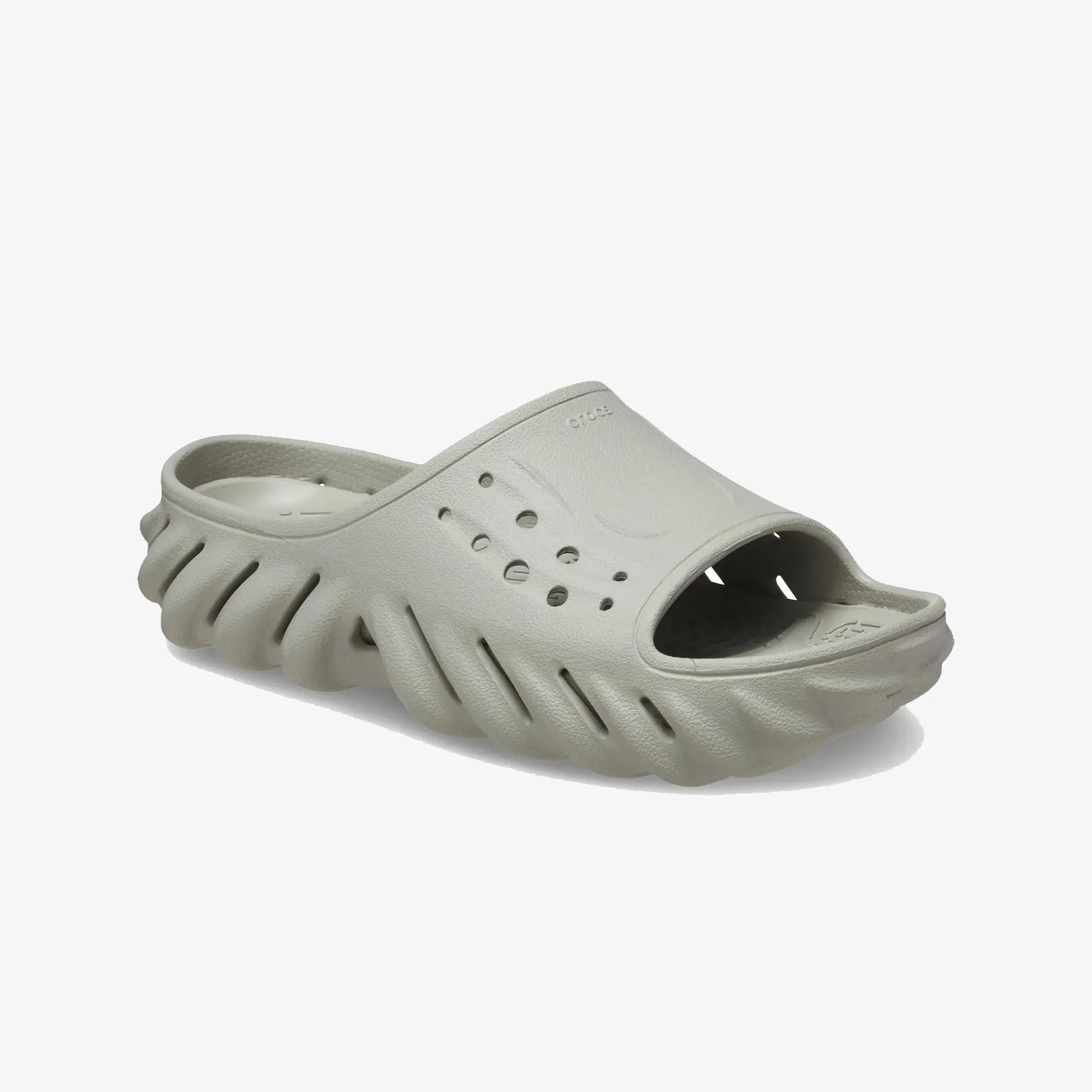 Crocs | ECHO CROSS-STRAP SANDALS - ELEPHANT  { MOUSE GREY