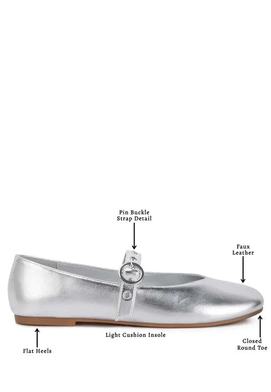 Dance Divine Mary Jane Ballet Flats