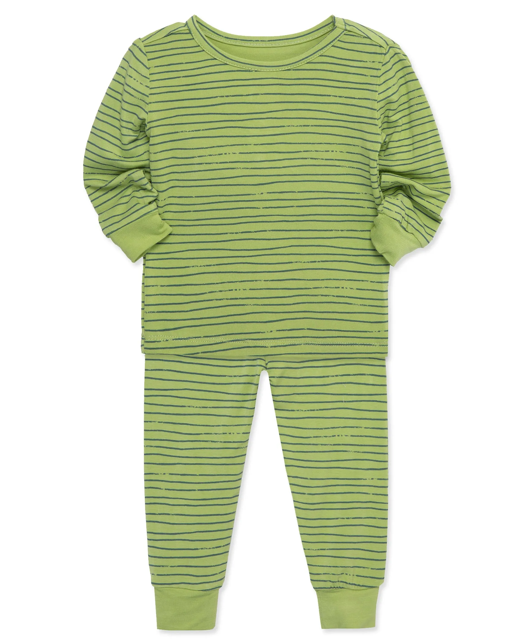 Dino 4-Piece Pajama Set (2T-4T)