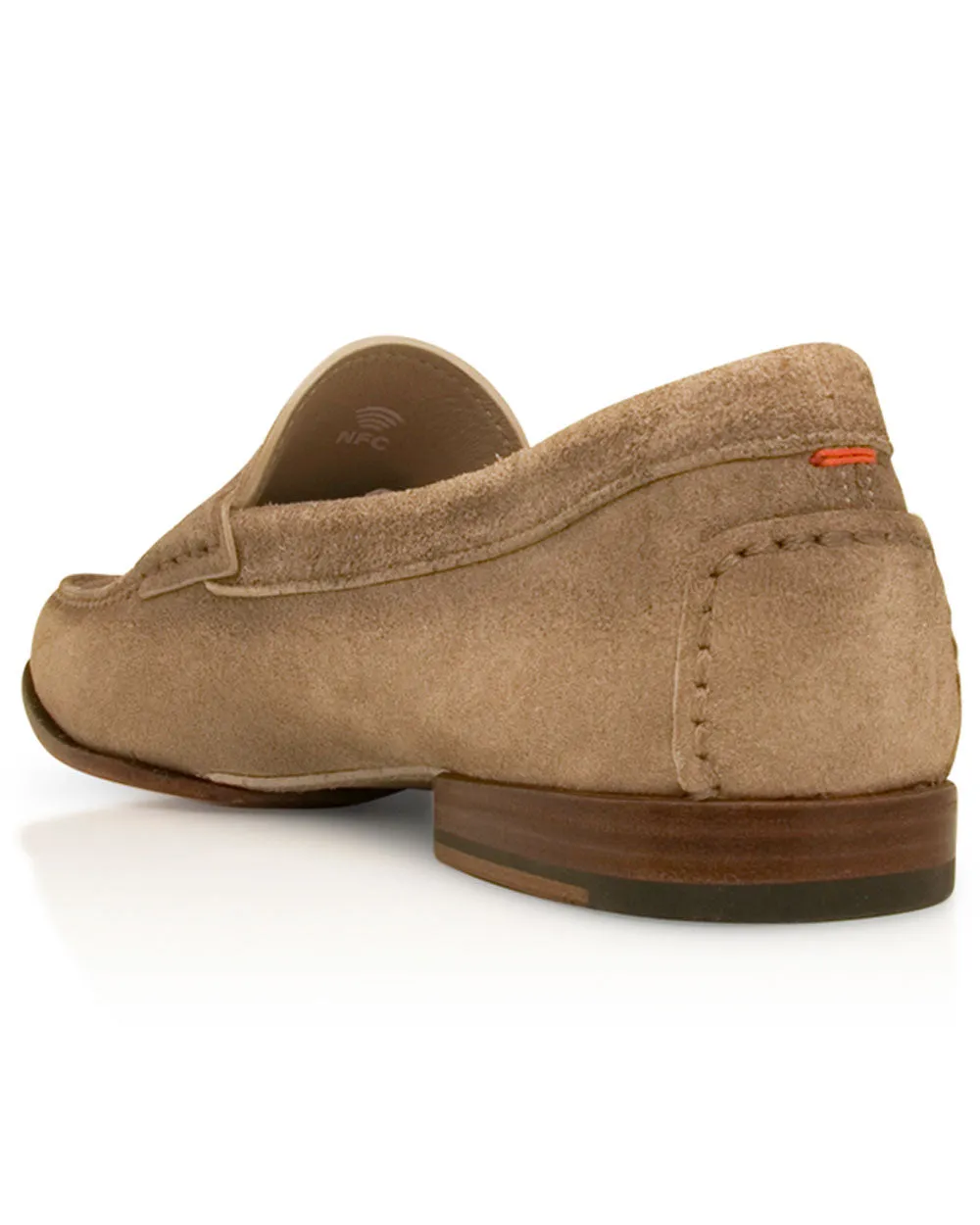 Dousing Suede Loafer in Beige