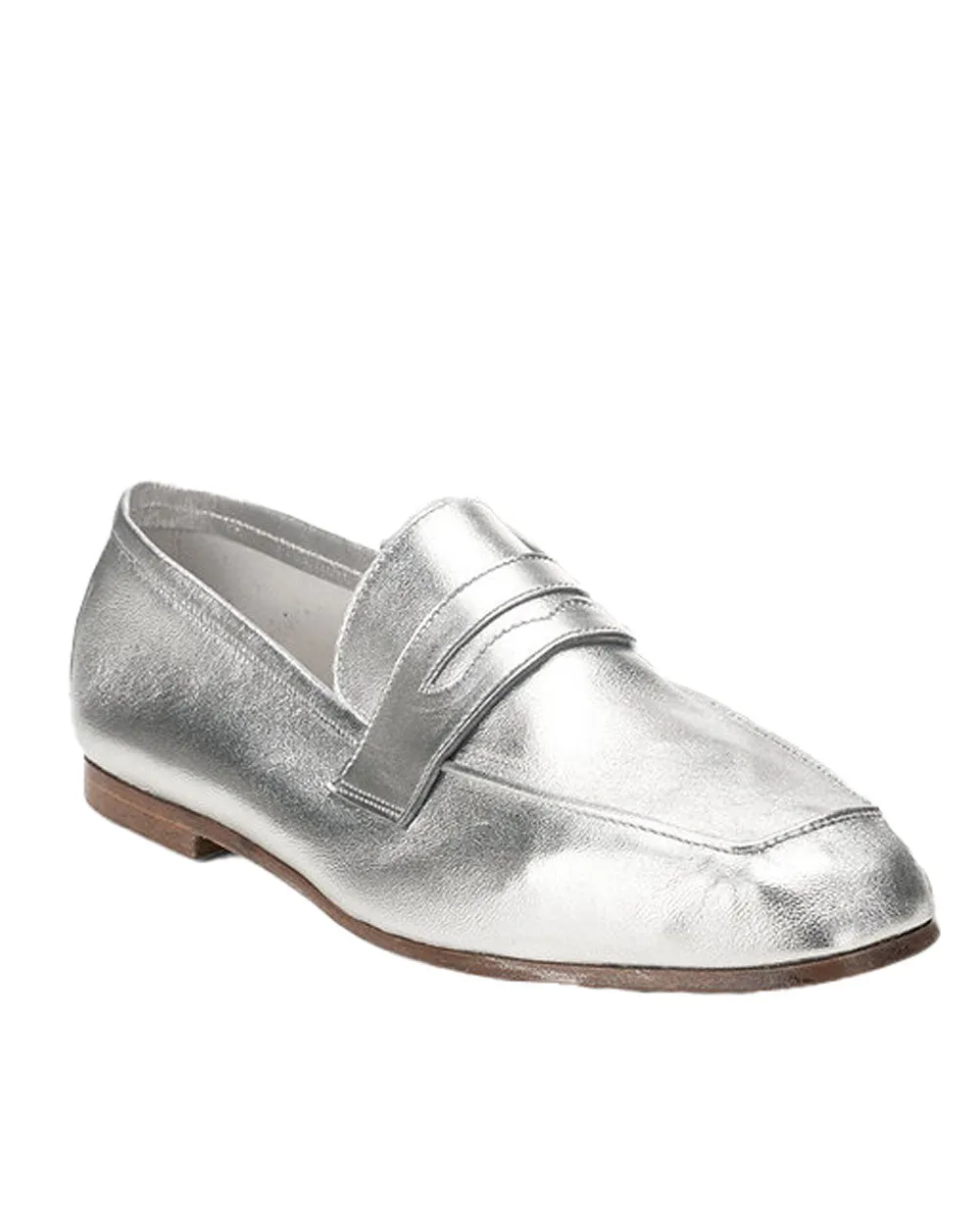 Essenziale Loafer in Silver