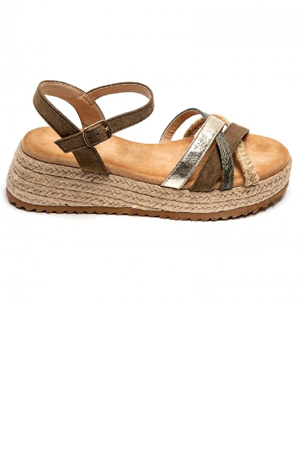 GREEN STRAPPY LOW WEDGE ESPADRILLE RAFFIA SANDALS SHOES