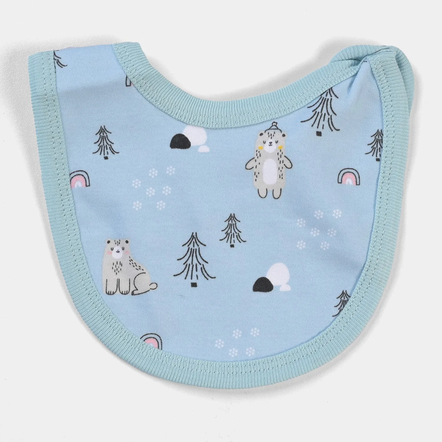 Infant Boys Cotton Set 6PCs Set Bear-Aqua-Esque