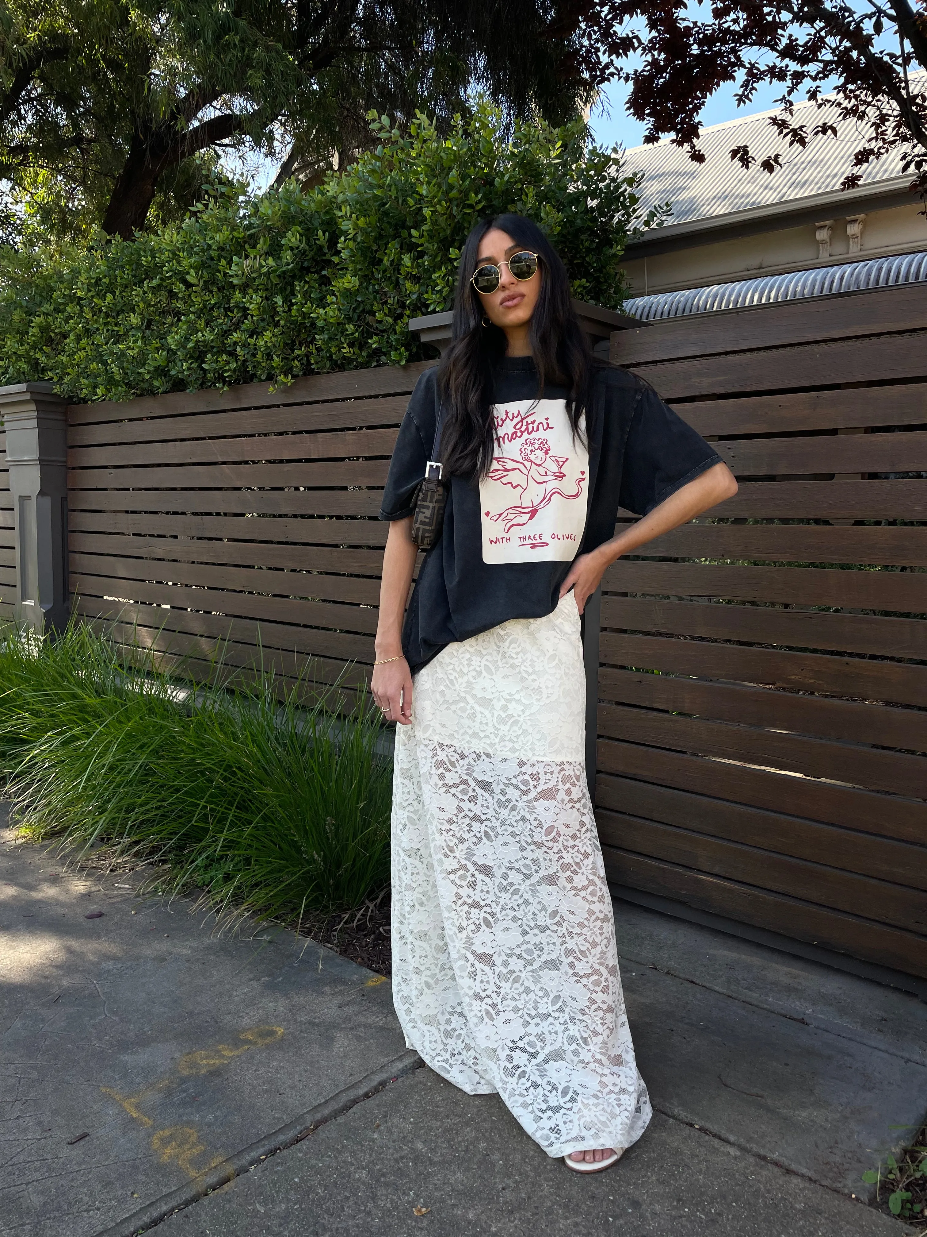 Jasmine Lace Maxi Skirt