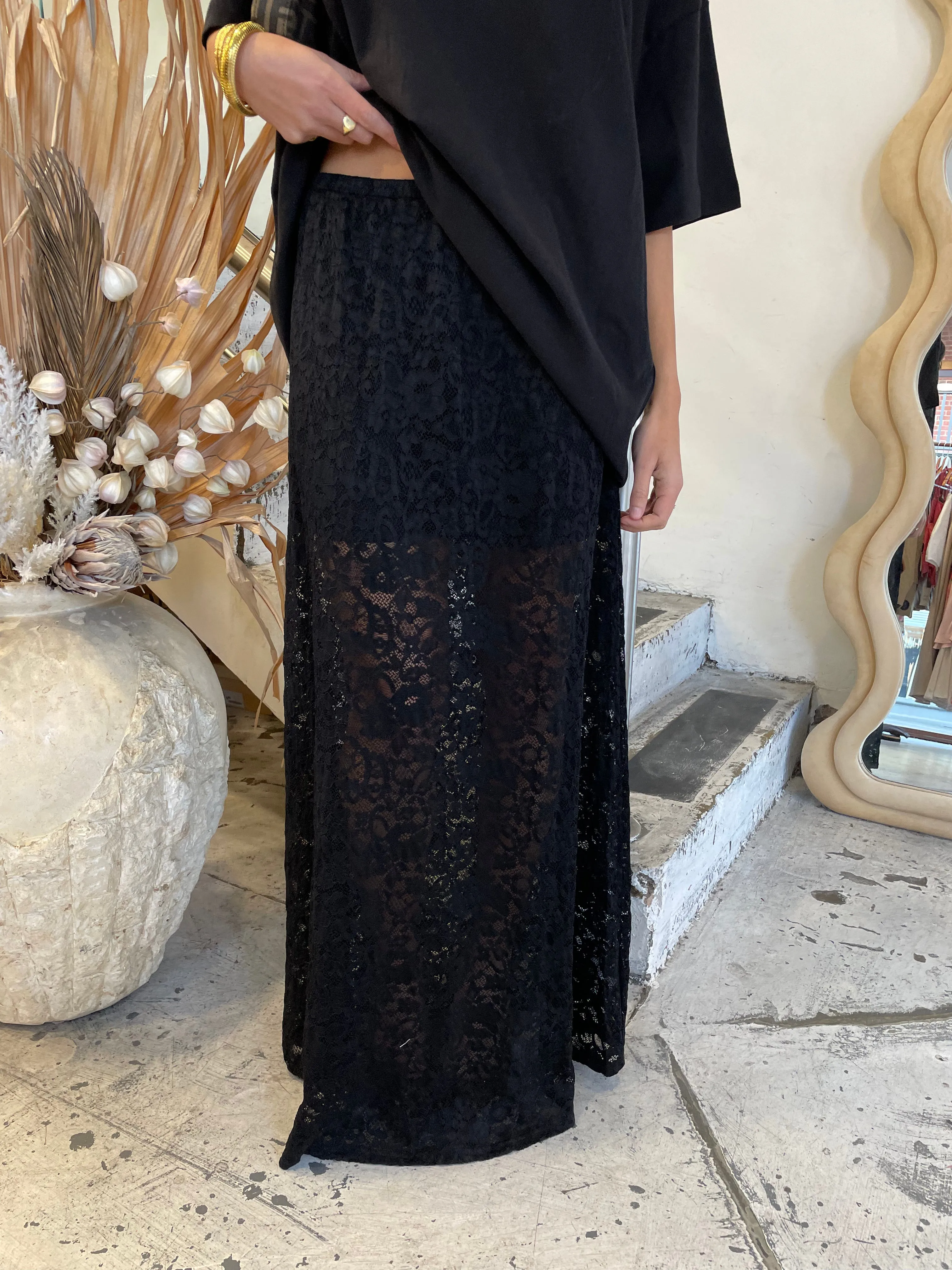 Jasmine Lace Maxi Skirt