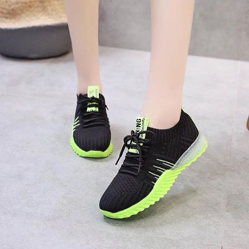 Ladies mesh sneakers