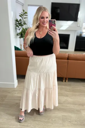 Let It Begin Tiered Maxi Skirt