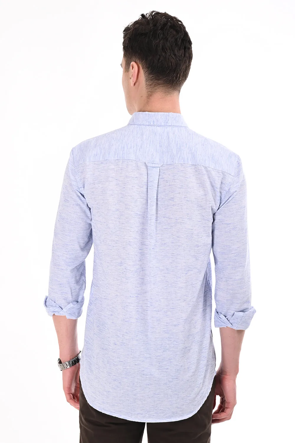 Light Blue Lenin Semi Formal Shirt