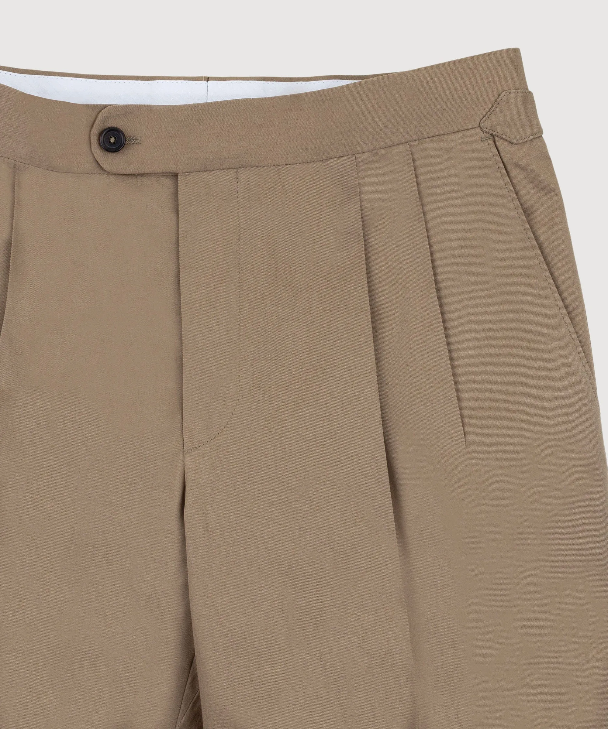 Light Pleated Dinner Trousers