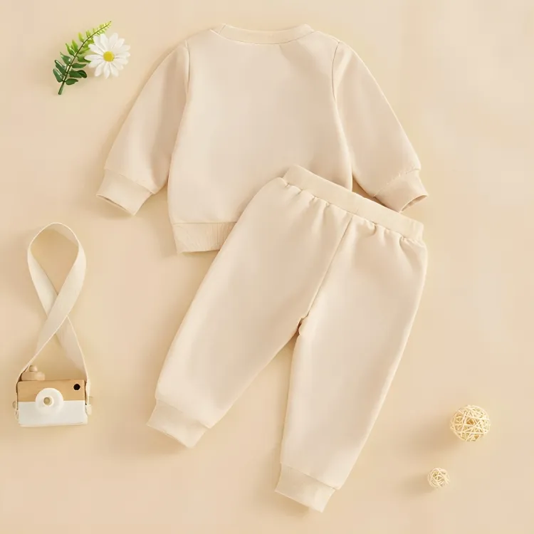 Long Sleeve Mini Bestie Embroidered Baby Set