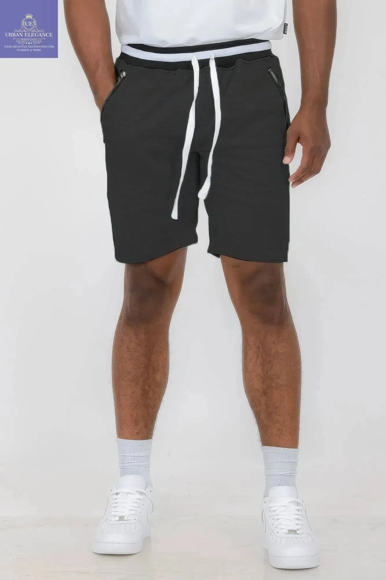 Men's Stylish French Terry Lounge Shorts