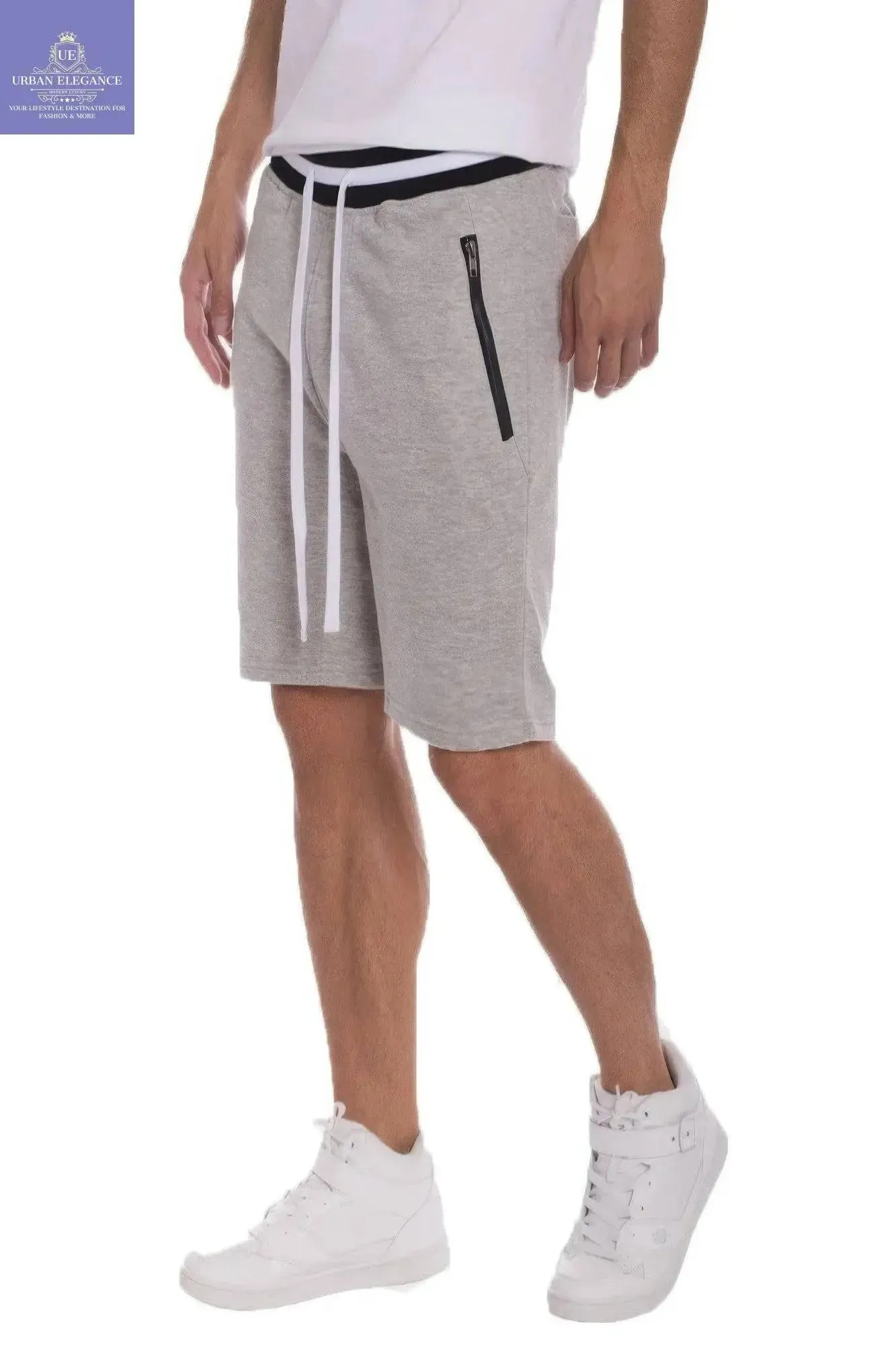 Men's Stylish French Terry Lounge Shorts