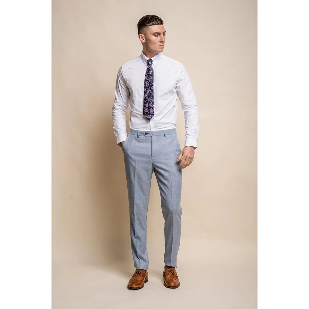 Miami - Men's Summer Light Blue Trousers