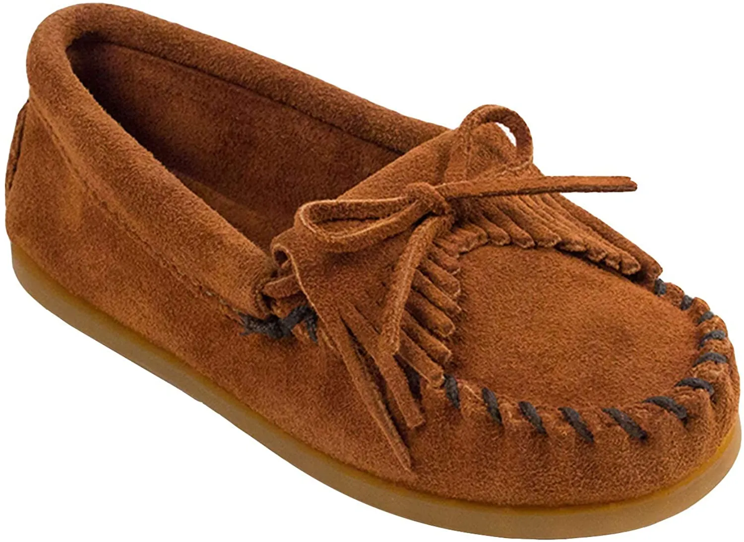 Minnetonka Kid's Kilty Hardsole Moccasin