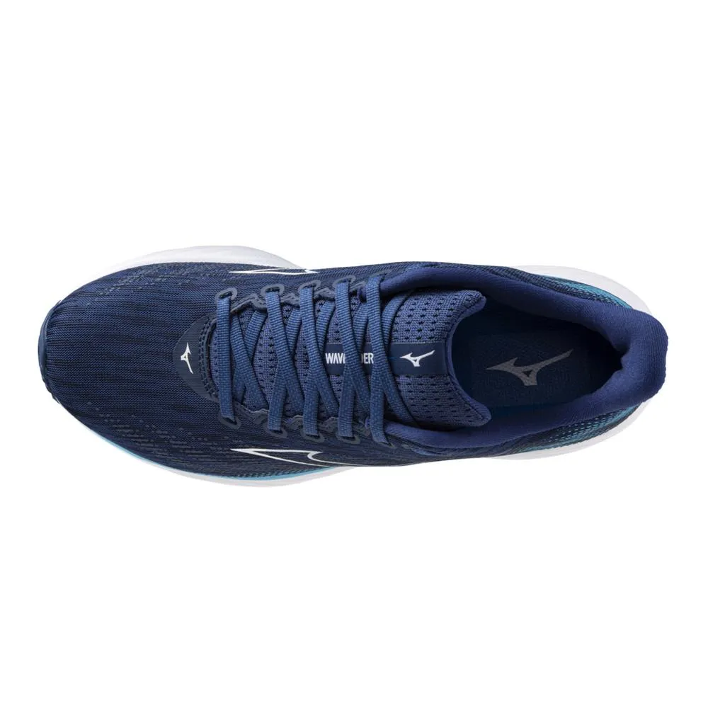 Mizuno Men's Wave Rider 28 - Estate Blue/White