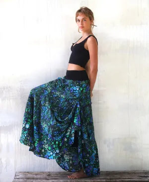 Mountain Flower Maxi Skirt