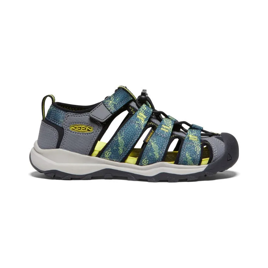 Newport Neo H2 Kid's Active Sandal - Sea Moss/Steel Grey