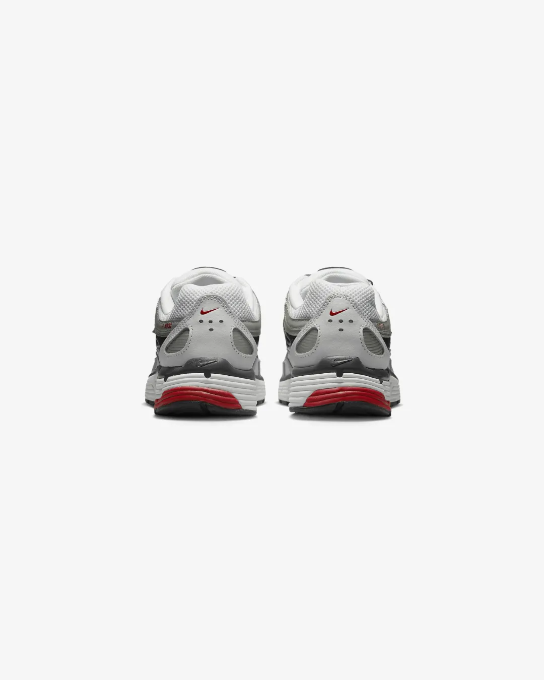 Nike P-6000 White Varsity Red Sneakers