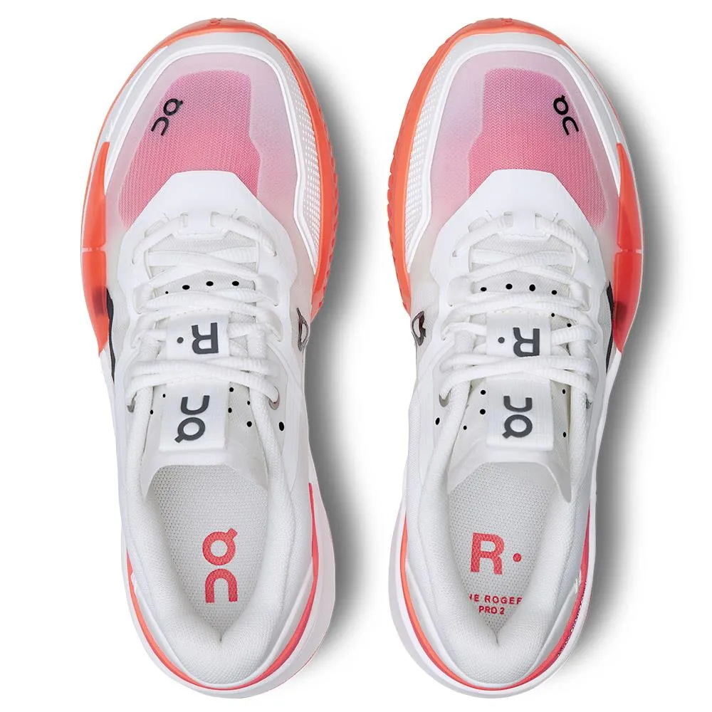 On Women's THE ROGER Pro 2 - White/Flame