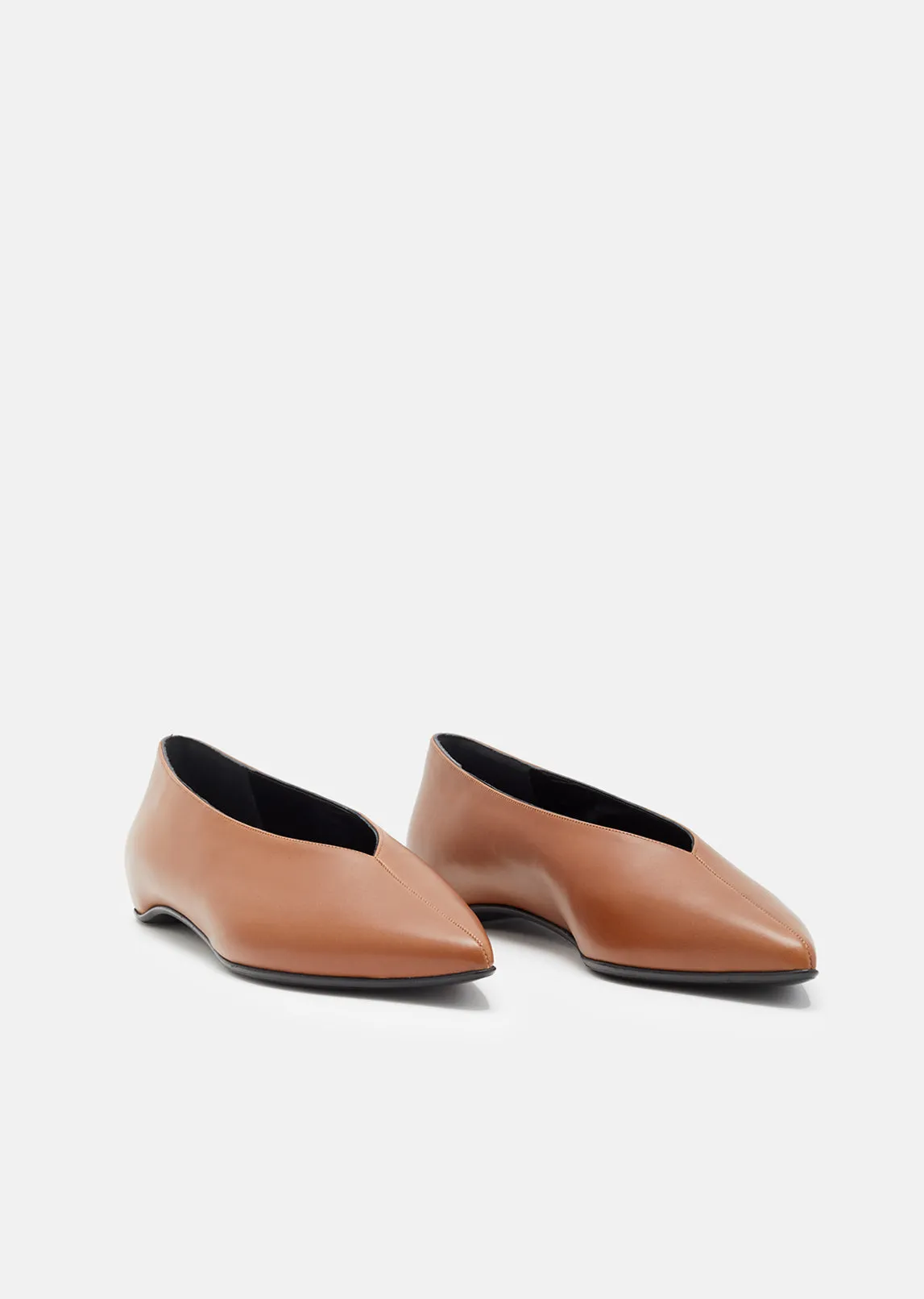 Paloma Leather Ballet Flats