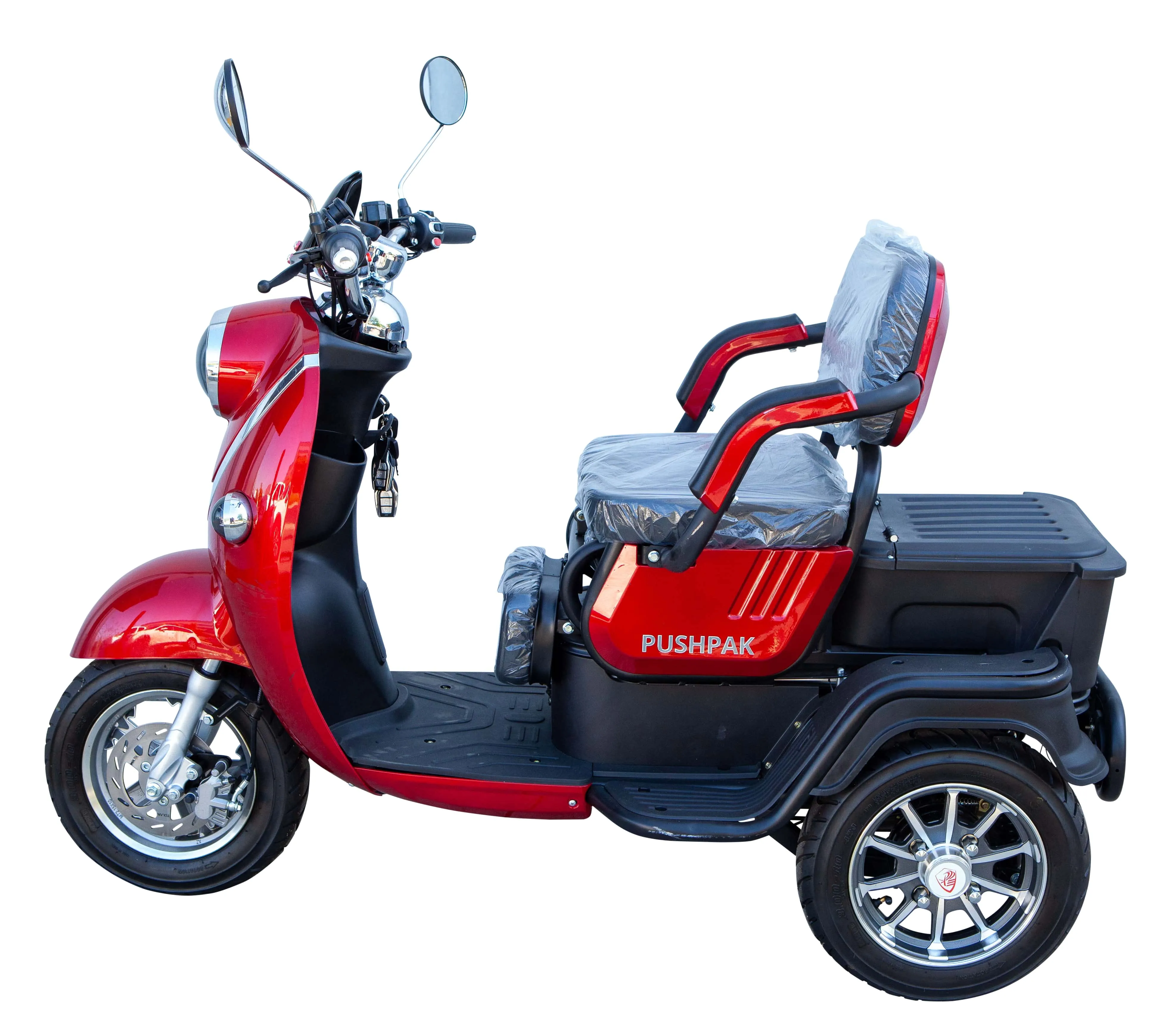 Pushpak 1000 650W 2-Person Electric Trike