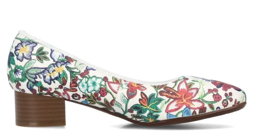 Rieker Women's Low Pumps- Floral