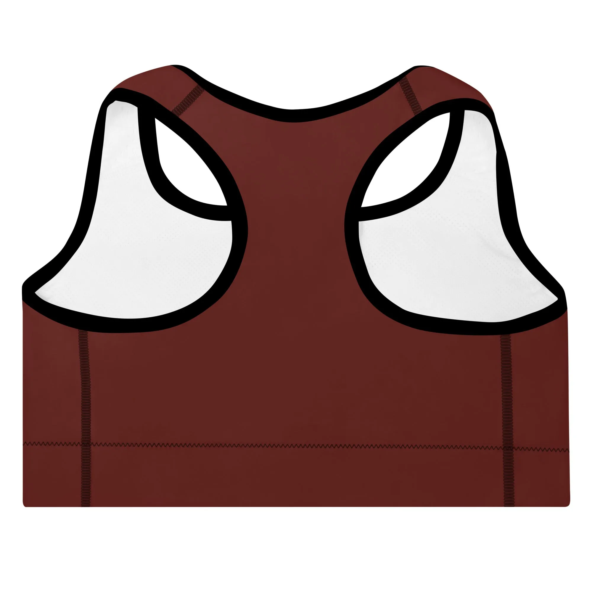 Sangria Padded Sports Bra