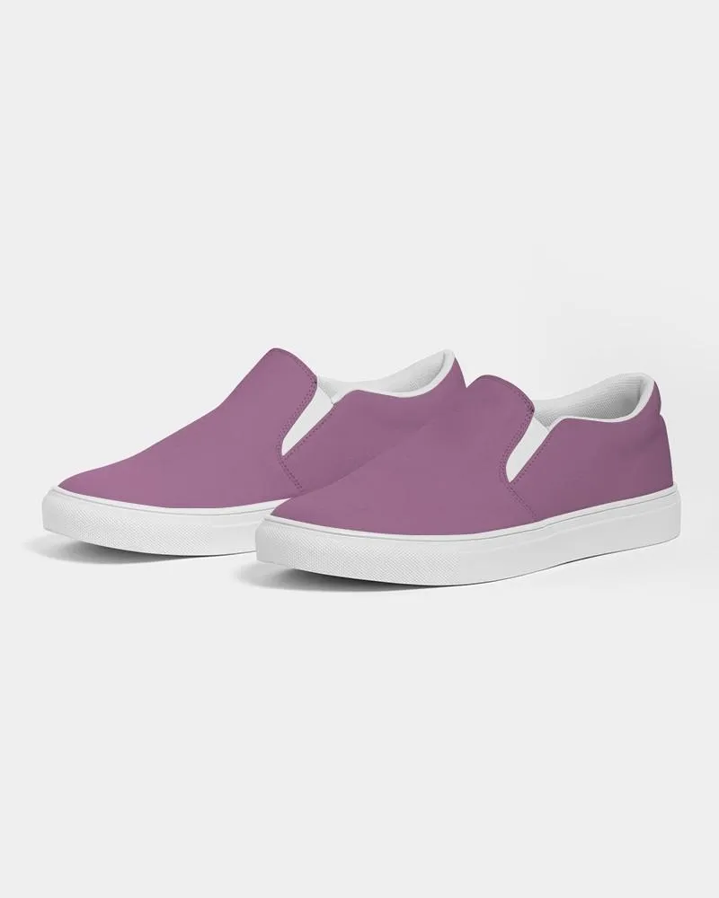 Shaded Pastel Purple Slip-On Canvas Sneakers | Men's | C15M60Y0K30