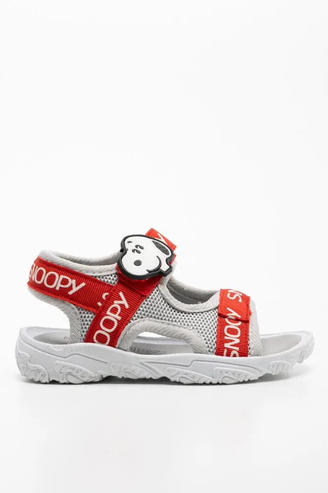 Snoopy Sandal Grey