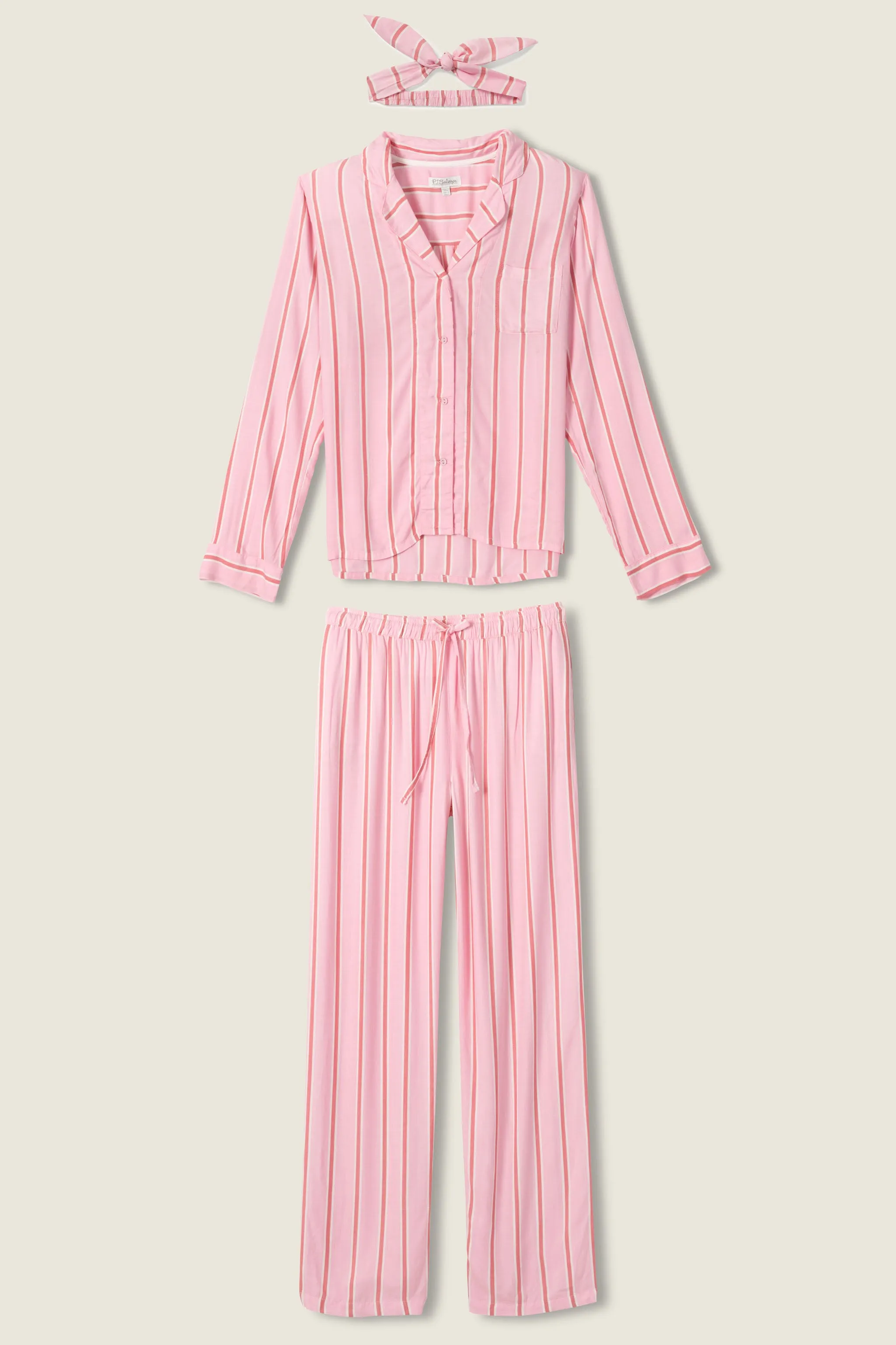 Stripe Hype PJ Set