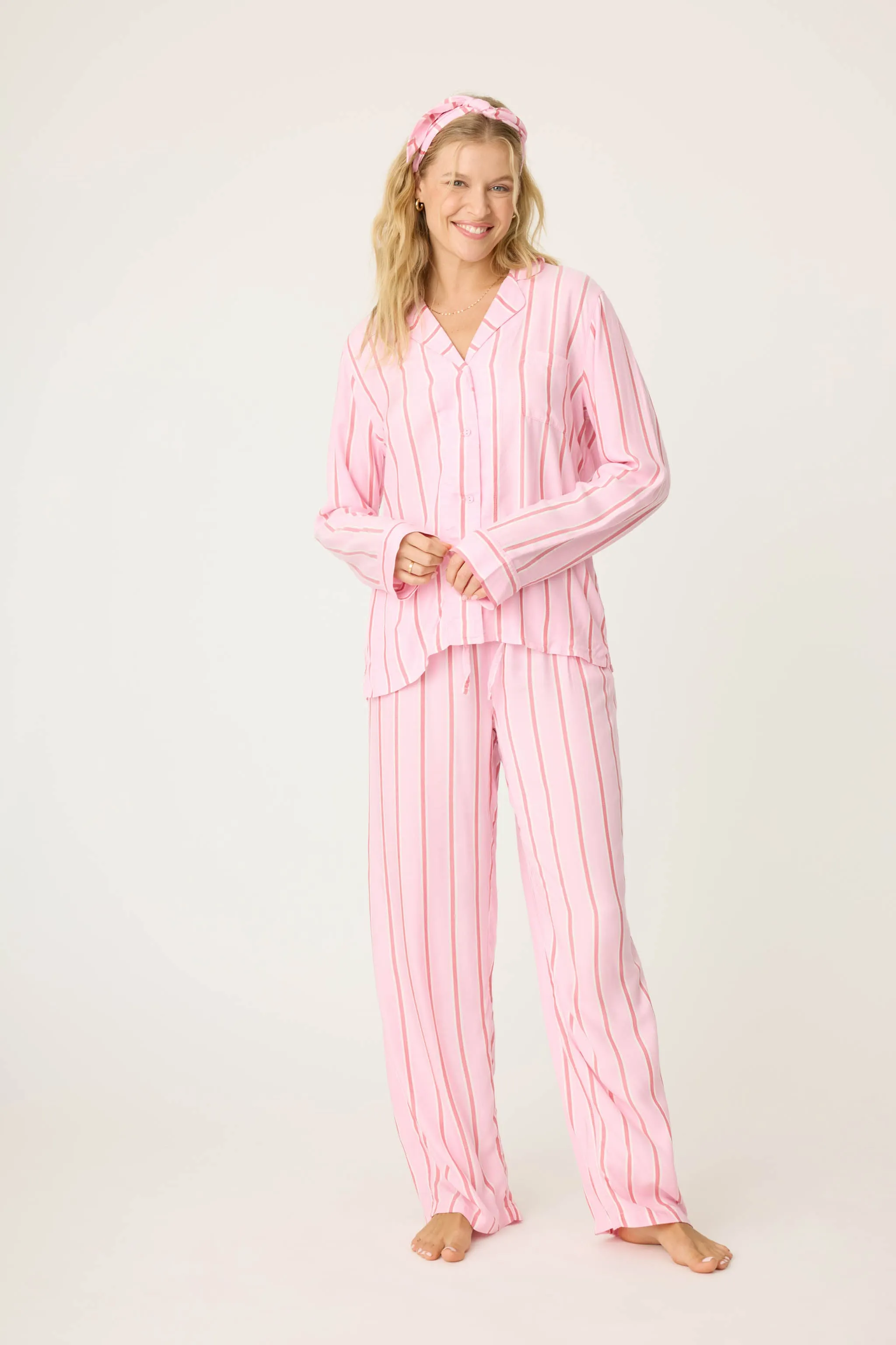 Stripe Hype PJ Set