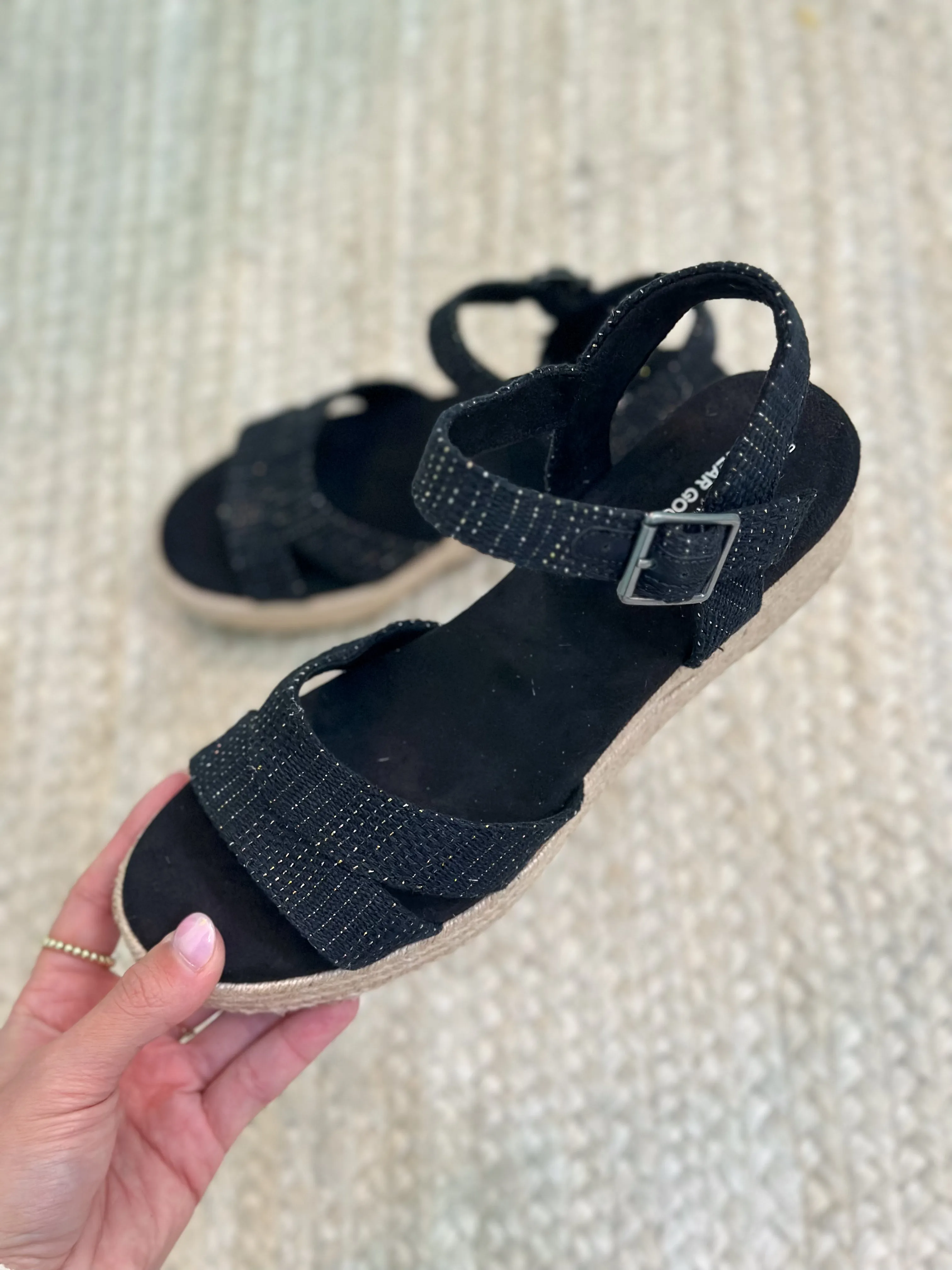 Toms Audrey Espadrille Platform Wedge