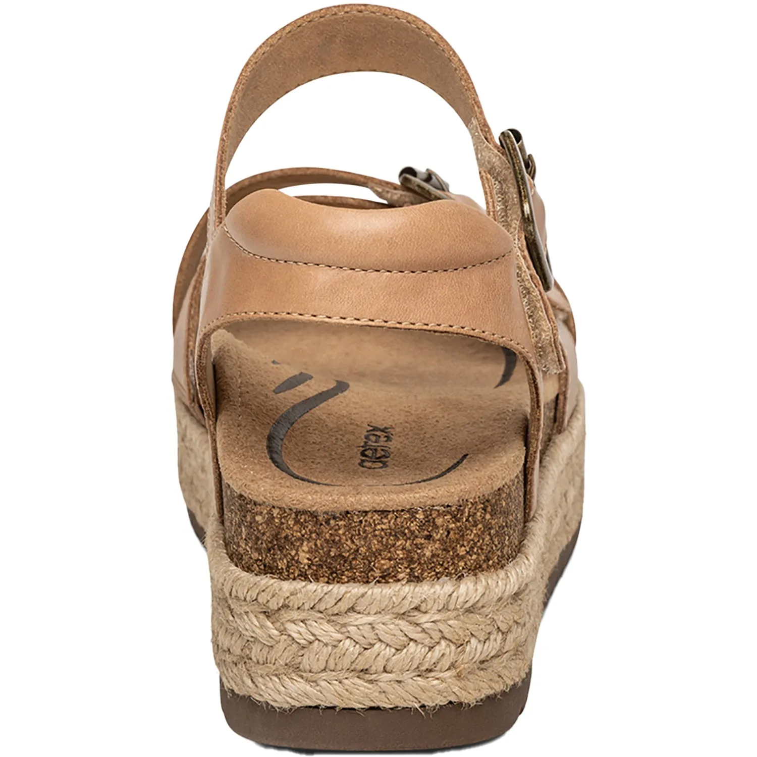 Women's Aetrex Paula Camel Leather