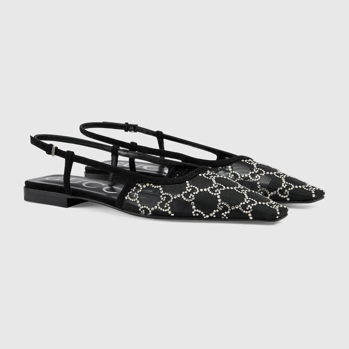 Women's GG slingback ballet flat