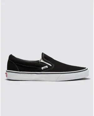 Youth Classic Slip-On Shoe - Black/True White